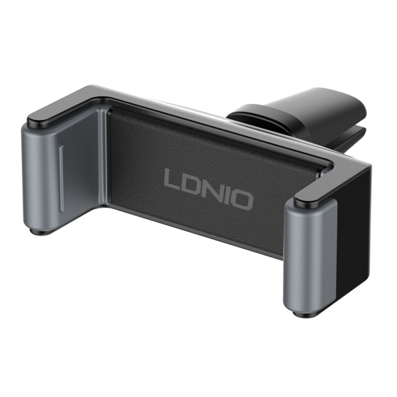 LDNIO MG04 Βάση Κινητού Αυτοκινήτου για Αεραγωγό με Ρυθμιζόμενα Άγκιστρα - Χρώμα: Μαύρο LDNIO MG04 Βάση Κινητού Αυτοκινήτου για Αεραγωγό με Ρυθμιζόμενα Άγκιστρα - Χρώμα: Μαύρο
