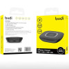 Budi (WL2000TB) 15W/10W/7.5W/5W Ασύρματος Φορτιστής (Qi Pad) - Χρώμα: Μαύρο