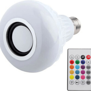 Λάμπα - Ηχείο Bluetooth 2 σε 1 E27 12W HX-015