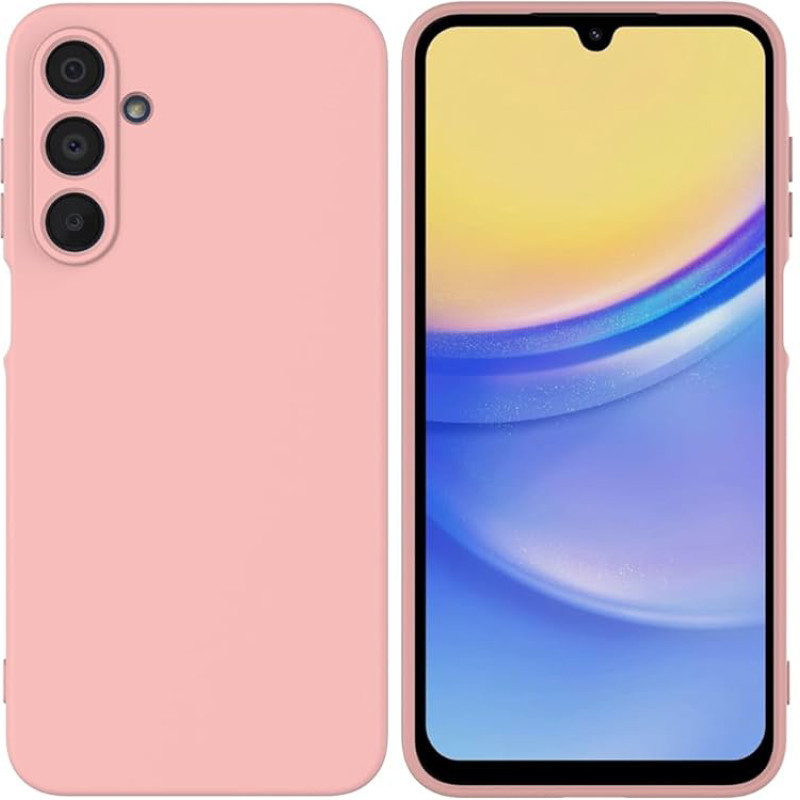 Θήκη Πλάτης Σιλικόνης Soft για Galaxy A56 - Χρώμα: Ροζ