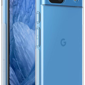 Θήκη Πλάτης Σιλικόνης AntiShock για Google Pixel 7A -  Χρώμα: Διάφανο