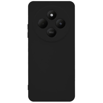 Θήκη Πλάτης Σιλικόνης Soft για Xiaomi Redmi 14C / Poco C75 - Χρώμα: Μαύρο