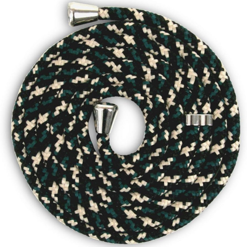 Λουράκι κινητού τηλεφώνου -Χρώμα: Σκούρο Πράσινο/Μπεζ/Μαύρο