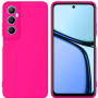 Θήκη Πλάτης Σιλικόνης Απλή για Realme C65 - Χρώμα: Φούξια