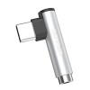 VDENMENV DU03 Μετατροπέας Type-C Male σε Audio Jack 3.5mm Female - Χρώμα: Ασημί