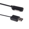 Μαγνητικό Καλώδιο Φόρτισης / Magnetic Charging Cable για Sony Xperia Z/Z1/Z2/Z3/Z4/Z5 Ultra/Compact/Plus/Premium Series 1m - Χρώμα: Μαύρο