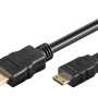 Καλώδιο HDMI Male σε Mini HDMI Male 1.5m - Χρώμα: Μαύρο
