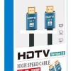 Καλώδιο Premium HDMI Male σε HDMI Male 4K UHD HDTV 2.0V 3m - Χρώμα: Μαύρο / Μπλε