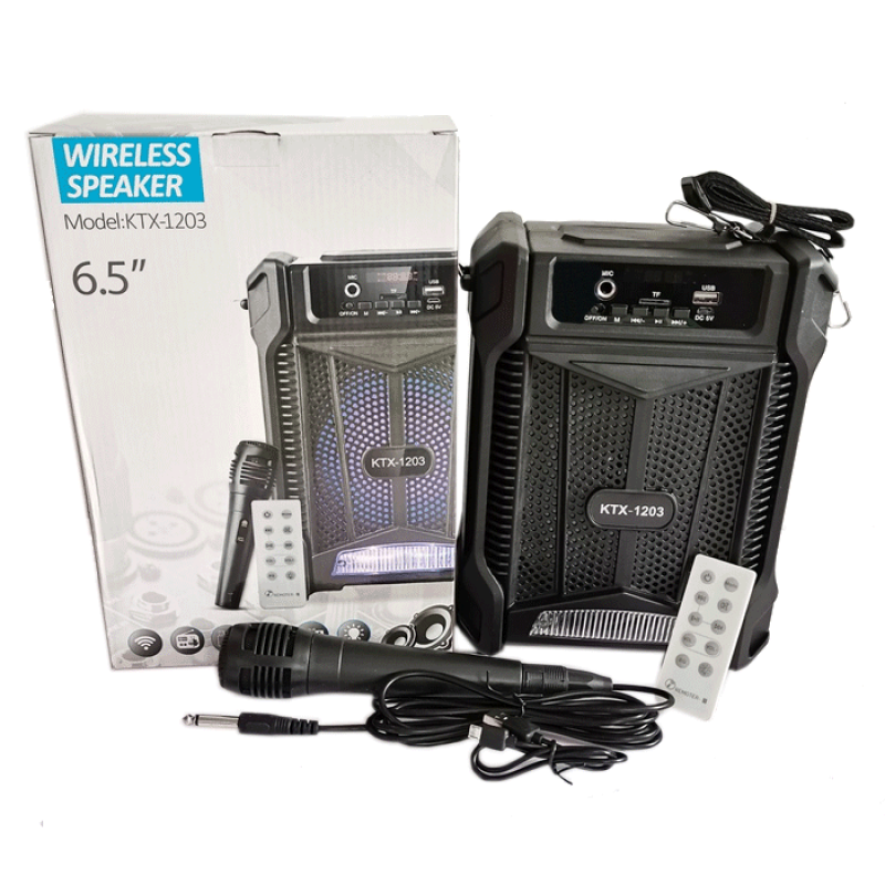 KTX-1203 Bluetooth Φορητό Ηχείο - Wireless Portable Speaker