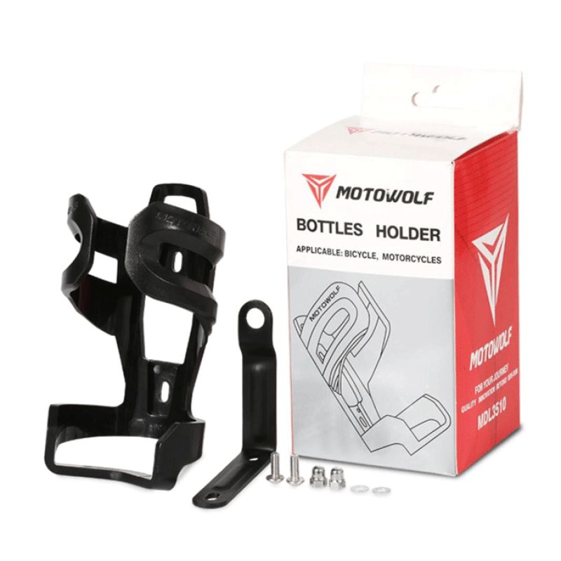 MOTOWOLF Βάση μπουκαλιού για ποδήλατο η μηχανάκι / Bottle Holder MOTOWOLF Βάση μπουκαλιού για ποδήλατο η μηχανάκι / Bottle Holder