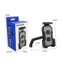 Motorcycle/bicycle Mobile Phone Holder CZ027 - Χρώμα: Μαύρο