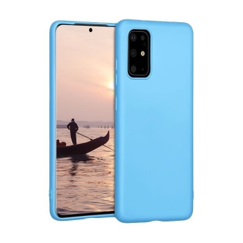 Θήκη Πλάτης Σιλικόνης Soft για Realme C25 - Χρώμα: Γαλάζιο