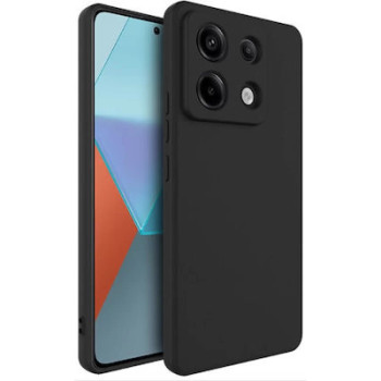 Θήκη Πλάτης Σιλικόνης Απλή για Xiaomi 14T / 14T Pro - Χρώμα: Μαύρο