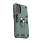 Σκληρή Θήκη Πλάτης New Armor με Βάση Στήριξης για Xiaomi Redmi Note 13 5G - Χρώμα: Σκούρο Πράσινο
