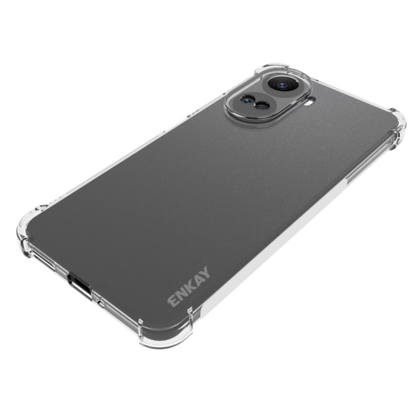 Θήκη Πλάτης Σιλικόνης Anti Shock για Huawei Nova 10 SE - Χρώμα: Διάφανο