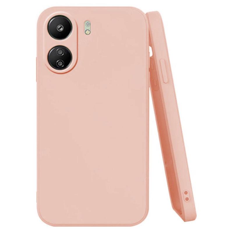 Θήκη Πλάτης Σιλικόνης Soft για Xiaomi Redmi 13c - Χρώμα: Ροζ