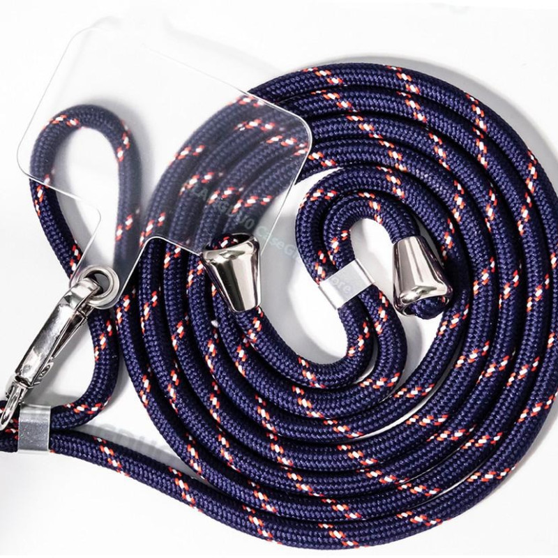 Λουράκι κινητού τηλεφώνου -Χρώμα: Σκούρο Μπλε/Κόκκινο/Άσπρο