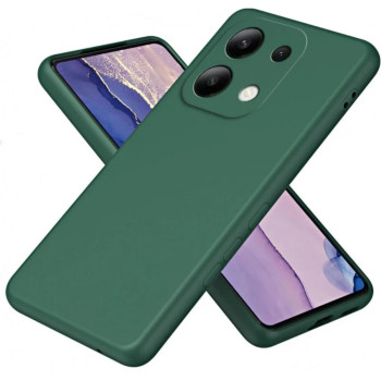 Θήκη Πλάτης Σιλικόνης Soft για Xiaomi 14T / 14T Pro - Χρώμα: Σκούρο Πράσινο