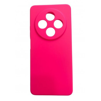 Θήκη Πλάτης Σιλικόνης Απλή για Xiaomi Redmi 14C / Poco C75 - Χρώμα: Φούξια