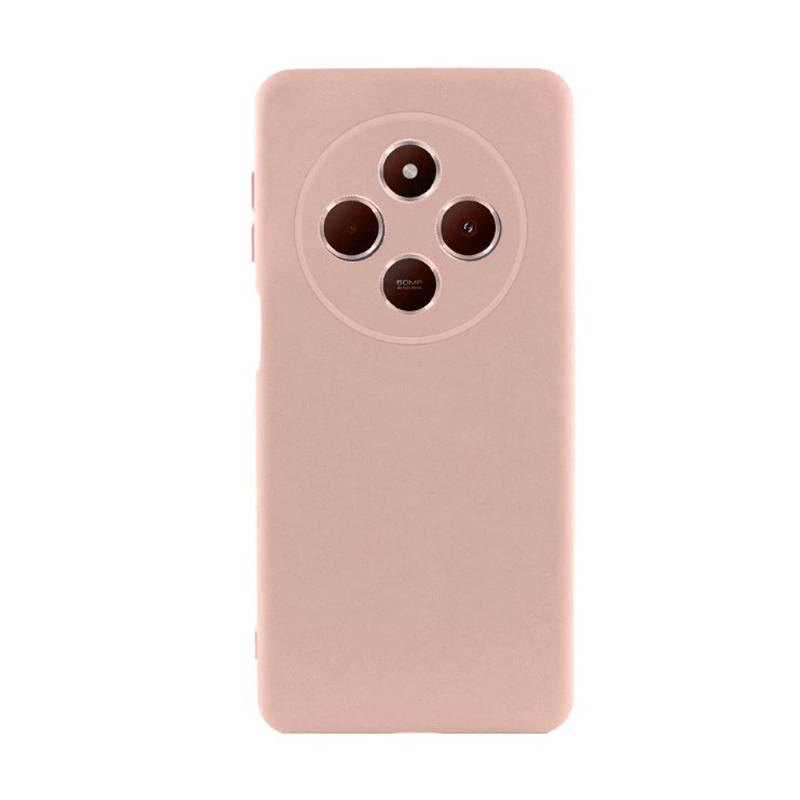 Θήκη Πλάτης Σιλικόνης Soft για Xiaomi Redmi 14C / Poco C75 - Χρώμα: Ροζ