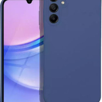 Θήκη Πλάτης Σιλικόνης Soft για Galaxy A16 5G - Χρώμα: Σκούρο Μπλε