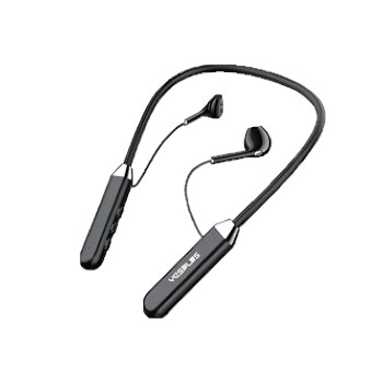 YESPLUS YS-618 Powerful Μαγνητικά Aσύρματα Bluetooth Ακουστικά - Χρώμα: Μαύρο