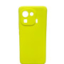 Θήκη Πλάτης Σιλικόνης Απλή για Xiaomi Mi 11 Pro - Χρώμα: Κίτρινο