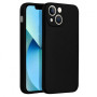 Θήκη Πλάτης Σιλικόνης Soft για Apple iPhone 13 - Χρώμα: Μαύρο