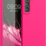 Θήκη Πλάτης Σιλικόνης Απλή για Samsung Galaxy S22 Plus - Χρώμα: Φούξια