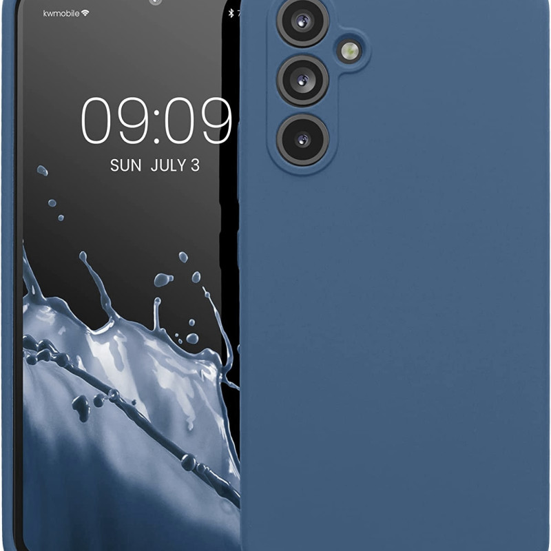 Θήκη Πλάτης Σιλικόνης Soft για Samsung Galaxy A54 - Χρώμα: Απαλό Μπλε