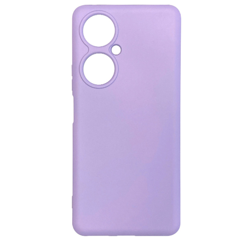 Θήκη Πλάτης Σιλικόνης Soft για Huawei Nova 11i - Χρώμα: Λιλά