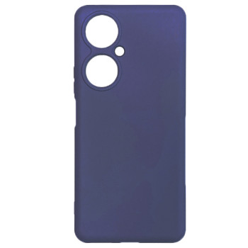 Θήκη Πλάτης Σιλικόνης Soft για Huawei Nova 11i - Χρώμα: Σκούρο Μπλε