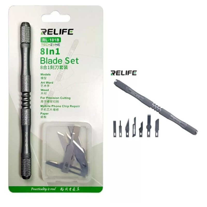 Relife RL-101B Μαχαίρι Κοπίδι Ακριβείας με Λεπίδες Αντικατάστασης