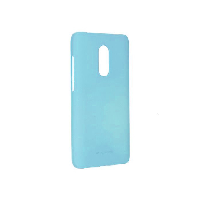 Θήκη Πλάτης Σιλικόνης Απλή για Xiaomi Redmi 5 Plus - Χρώμα: Γαλάζιο