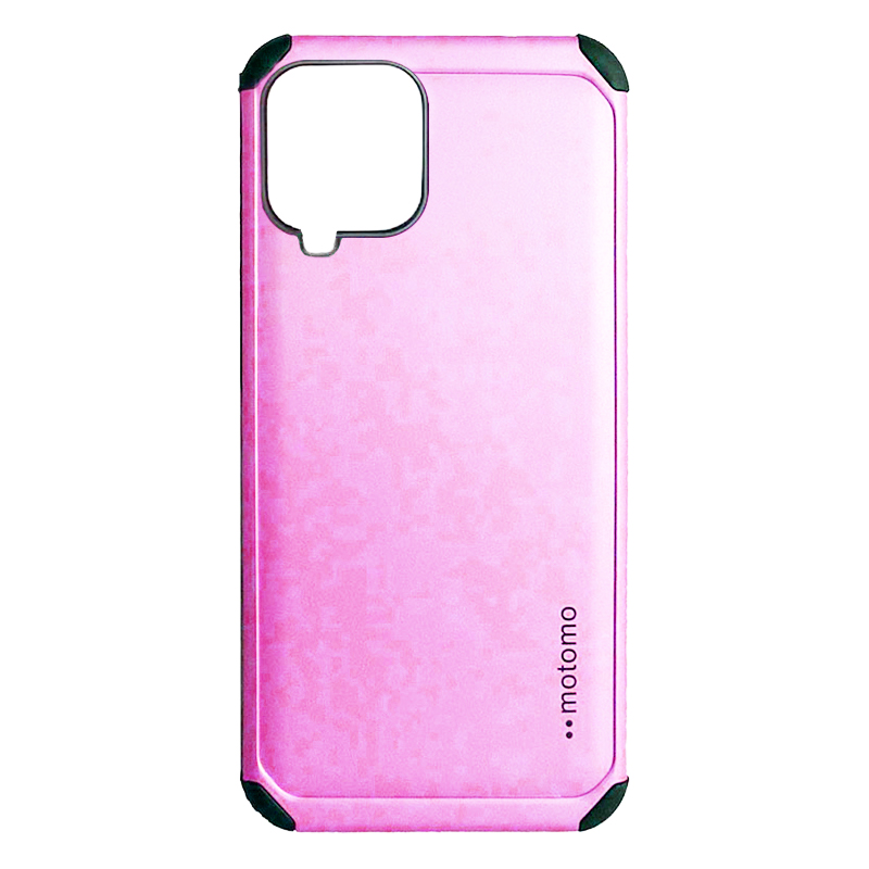 Σκληρή Θήκη Πλάτης Motomo για Samsung Galaxy A12 - Χρώμα: Ρόζ Σκληρή Θήκη Πλάτης Motomo για Samsung Galaxy A12 - Χρώμα: Ρόζ