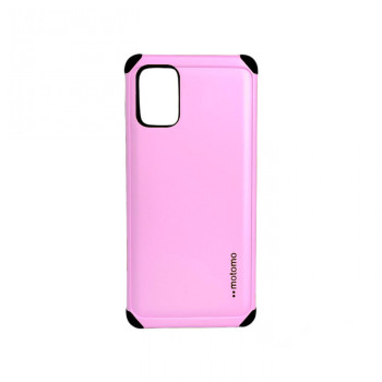 Σκληρή Θήκη Πλάτης Motomo για Samsung Galaxy A21S - Χρώμα: Ρόζ
