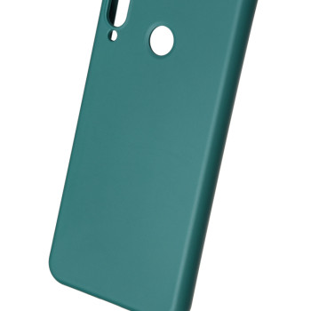 Θήκη Πλάτης Σιλικόνης Απλή για Huawei Y6 P - Χρώμα: Πετρόλ