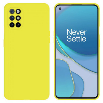 Θήκη Πλάτης Σιλικόνης Soft για Oneplus 8T - Χρώμα: Κίτρινο