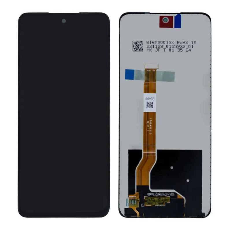 Οθόνη LCD με Μηχανισμό Αφής για Realme 11 5G - Χρώμα: Μαύρο