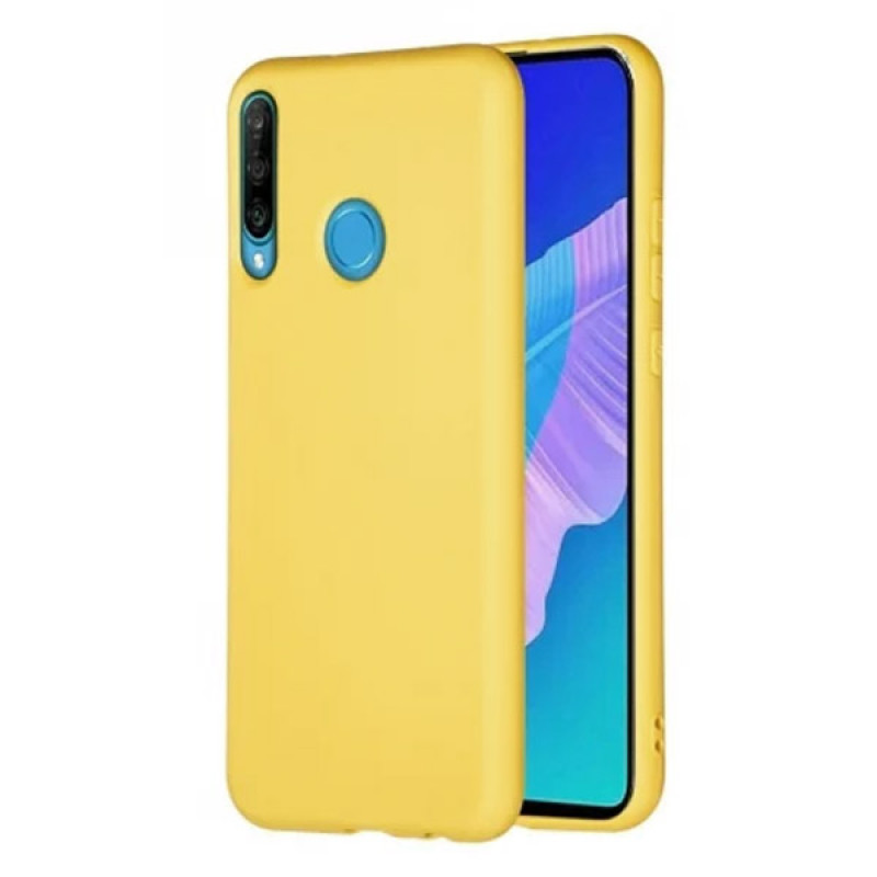 Θήκη Πλάτης Σιλικόνης Απλή για Huawei P40 Lite 5G - Χρώμα: Κίτρινο Θήκη Πλάτης Σιλικόνης Απλή για Huawei P40 Lite 5G - Χρώμα: Κίτρινο
