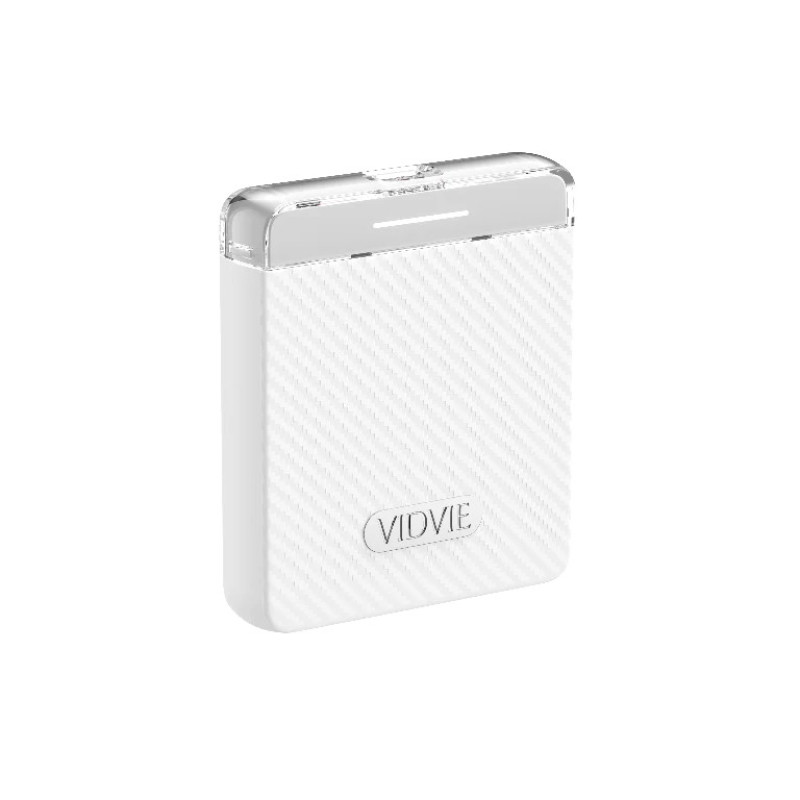 VIDVIE PB799 Power Bank 15W Ασύρματης Φόρτισης με PD 20W Θύρα USB-C 5000mAh - Χρώμα: Λευκό
