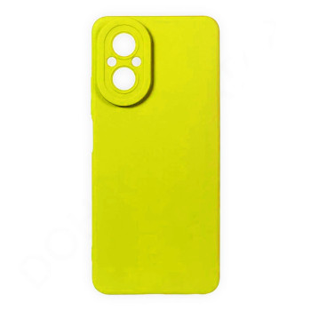 Θήκη Πλάτης Σιλικόνης Soft για Realme C67 4G - Χρώμα: Κίτρινο