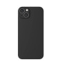 Θήκη Πλάτης Σιλικόνης Soft για Apple iPhone 15 Plus - Χρώμα: Μαύρο