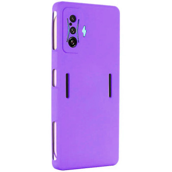 Θήκη Πλάτης Σιλικόνης Soft για Xiaomi Poco F4 GT - Χρώμα: Λιλά