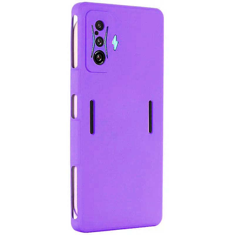 Θήκη Πλάτης Σιλικόνης Soft για Xiaomi Poco F4 GT - Χρώμα: Λιλά