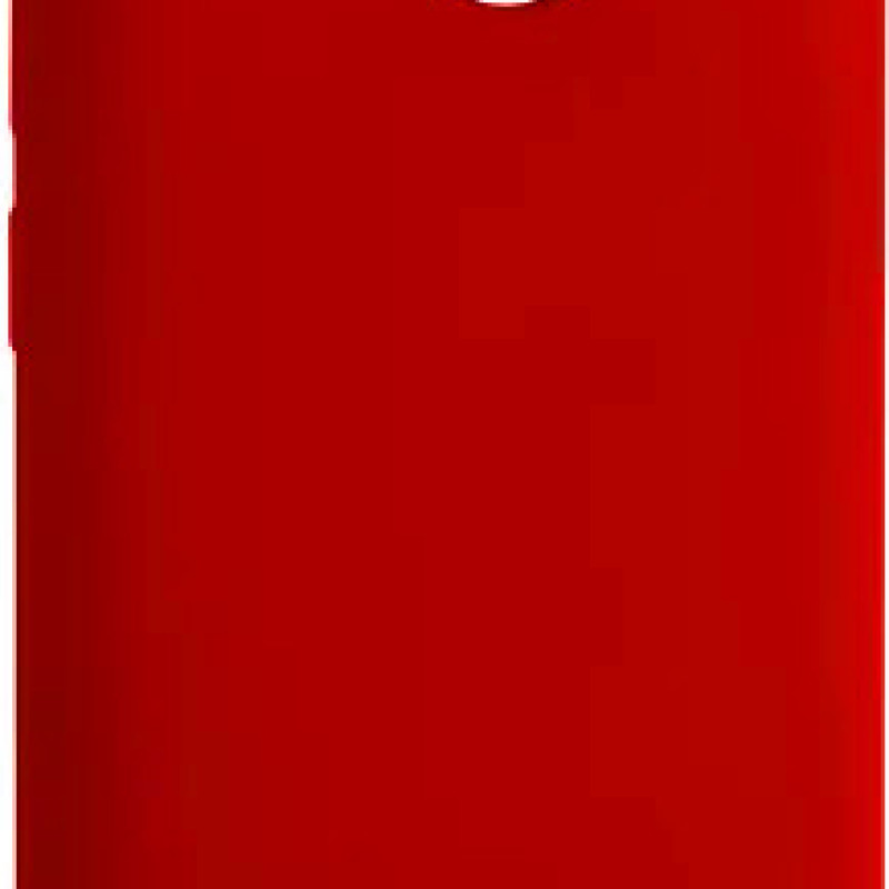 Θήκη Πλάτης Σιλικόνης Απλή για Xiaomi Redmi 6 - Χρώμα: Κόκκινο