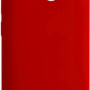 Θήκη Πλάτης Σιλικόνης Απλή για Xiaomi Redmi 6 - Χρώμα: Κόκκινο