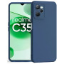 Θήκη Πλάτης Σιλικόνης Soft για Realme C55 - Χρώμα: Σκούρο Μπλέ