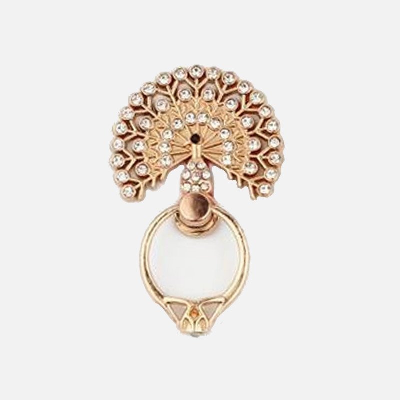 Περιστρεφόμενο δαχτυλίδι κρατήματος και βάση στήριξης για κινητά  Peacock Style