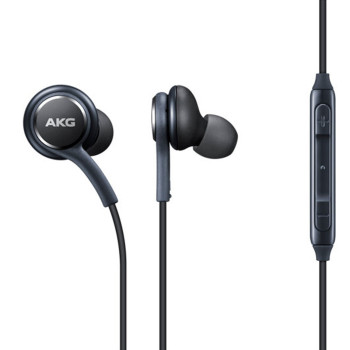 Samsung S8 earphones EO-IG955 Tuned by AKG  Black Color- SMK93L9VK - Bulk